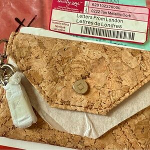 Thirty-One Tan Cork Women's Wallet